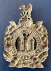 100  Genuine Ww1 King s Own Scottish Borderers White Metal Cap Badge Bin   11 99