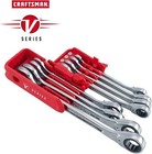 Craftsman V-series Combination Ratchet Wrench Set  Mm  8 Piece  cmmt87375v 