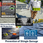 Nano Ceramic Roof Coating 10 Year Stain Fading Protection For Asphalt Shingles