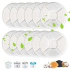 12x Water Drinking Fountain Filter Replacement Filters For Pet Cat Dog Flower Us