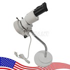 10x360   7x-45x Dental Lab Adjustable Stereo Binocular trinocular Microscope