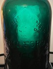 Antique Guilford Vt Mineral Spring Water Bottle Green Glass Estate Find