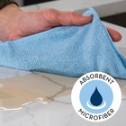 100 Pack Microfiber Cleaning Cloth  Bulk Towels For Home  Reusable Microfiber To