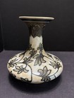 Chinese Cizhou Kiln Vase Sgraffito Pottery Cream Black Bronze 6 25 