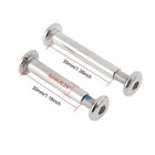 10 Pack Inline Skates Wheel Mounting Screws And Bolts Set Roller Skating    