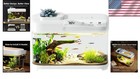 Acrylic 3 Gallon Betta Aquarium With Real-time Temp Monitor   8 Color Led Lights