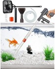 Aquarium Gravel Vacuum Cleaner Kit Fish Tank Siphon Water Change Tools