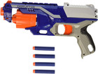 Nerf N-strike Elite Disruptor Blaster With 6 Nerf Elite Darts Brand New