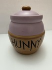 Disney Collectors Club Pooh Bear Purple Hunny Pot Canister Part Of Series Vi