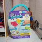 Kinetic Sand Splash Starter Case With 6oz Color-change Play Sand 3 Tools   Molds