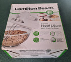 Hamilton Beach 6 Speed Electric Hand Mixer With Whisk And Snap On Case