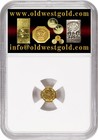 Ms68  1853 1 4 California Gold  Indian Head Rd   Ngc Ms68  Gold Rush 