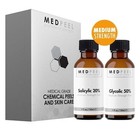 Medpeel Alpha Beta Hydroxy Acid Essential Peel Kit 20 Salicylic And 50 Glycolic