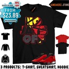 Shirt To Match Aj 14 Ferrari 2025 Sneaker Matching Tee No Jays Off T-shirt