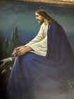Jesus Praying In The Garden Framed Christian Print Religious Art