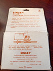 Singer Smooth   Even Feed Sewing Machine Foot- For Slant Needle Machines