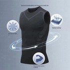 Evolv-off Compression Shirt V-boost 2026 New Version Ionic Shaping Sleeveless