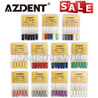 Azdent Limas De Endodoncia Manuales Dental K-files Acero Inoxidable 21 25mm