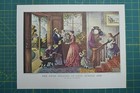 The Four Seasons Of Life Currier   Ives Vintage Antique Art Print 1952