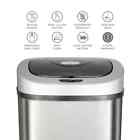 Nine Stars 21 1 Gallon Trash Can  Motion Sensor Touchless Kitchen Trash Can