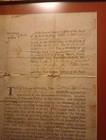 1727 king George 2nd  Certify A  welshhostolear On Parlaiment  holly Communion