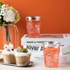 200pcs Silver Disposable Plastic Cups 10 Oz Clear Plastic Cups Old Fashioned