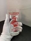 Vtg N c  State University Ncaa National Champions 1983 Commemorative Clear Glass