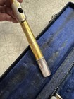 Hn White King-closed Hole Flute-24k Gold Plated Sterling Head   Body 40s-restore