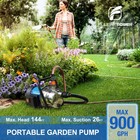Fluentpower 1hp Stainless Steel Garden Booster Water Sprinkling Pump