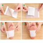 50pcs Detox Foot Patches Foot Pads Body Toxins Feet Slimming Cleansing Herbal