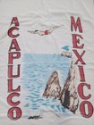 Vintage Acapulco Mexico Towel 50  X 31  Travel Souvenir