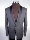 J Ferrar Blazer Sport Coat Sz 42r Houndstooth Shawl Lapels One Button Jacket Nwt