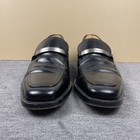Salvatore Ferragamo Lavorazione Originale Leather Loafers Black Size 11 Guc