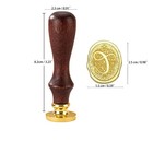 Initial Alphabet C Wax Seal Stamp  Vintage Letter Sealing Wax Seal Stamp With   