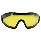 Global Vision Flare Skydiving Goggles Paragliding W yellow Lens   Storage Pouch