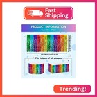 Bouiexye 2 Pack 29 5x108 Inch Foil Tinsel Fringe Table Skirts  Disposable Table 