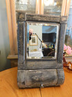 Antique Country General Store Spice Cabinet W  Mirror And Scoop Morgan   Cornell