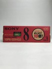 Nos Sony Video8 120 Minute 10pack 8mm Video Cassette Tape Sealed 10p6-120hg2
