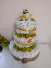 Diaper Cake Baby Shower Gift Ideas 