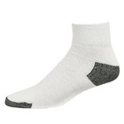 Mens Cotton White Quarter Socks Crew Ankle Sports Sock  Size 9-11 10-13 Pack
