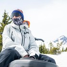 Nwt Blackstrap Unisex The Hood Balaclava  Cold Weather Ski Facemask  Black-os