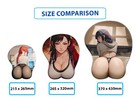 3d Butt Anime Mouse Pad With Wrist Rest By Sword Art Online Asuna Yuuki  02