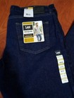New Lee Mens Regular Fit Straight Leg Blue Jeans Many Sizes Available