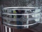 1970s Rogers 5x14 Dynasonic Drum Shell 54128 Chrome Over Brass - Free Ship Us48