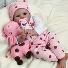 22  Reborn Dolls Baby Silicone Vinyl Soft Handmade Realistic Newborn Doll Gift