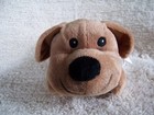 Melissa   Doug Plush Puppy Dog Sewn Eyes   Mouth Laying Down 10  Stuffed Animal  