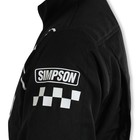 Simpson Racing Ck02321 Checkers Racing Suit Sfi 5 -  Adult Large - Black
