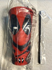 Amc Deadpool   Wolverine Set Of 2 32oz Silicone Grippr Cups 2024 - Nip