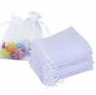 200pcs Drawstring Organza Bags Jewelry Pouches Wedding Party Favor Gift Bags Usa