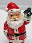 Rare Vintage Norcrest  Santa Claus Salt And Pepper Shaker Japan   2 Pc Set